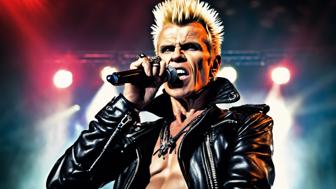 Billy Idol Vermögen: Ein Blick auf den Reichtum des Rockstars