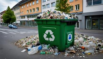 Glascontainer in Erlangen werden oft zu Müllhalden - das ist die Reaktion der Stadt