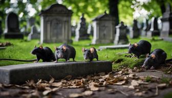 Rattenplage in Erlangen: Nagetiere posieren am Zentralfriedhof sogar vor die Kamera unseres Fotografen