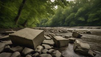 Wildparken am Erlanger Flussufer zerstört Baumumrandungen und Steine verschwinden